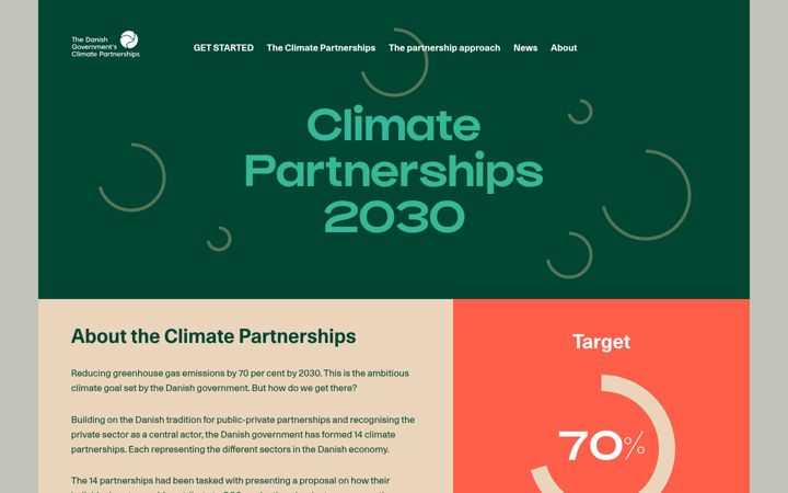 Screenshot of climatepartnerships2030.com