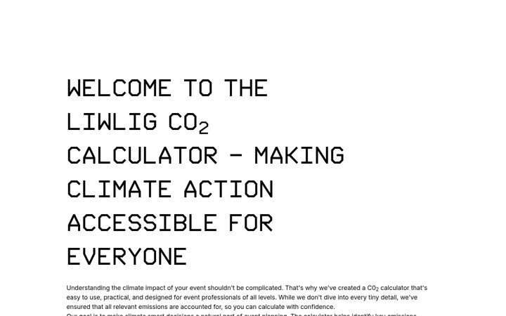 Screenshot van climatesmartevent.com