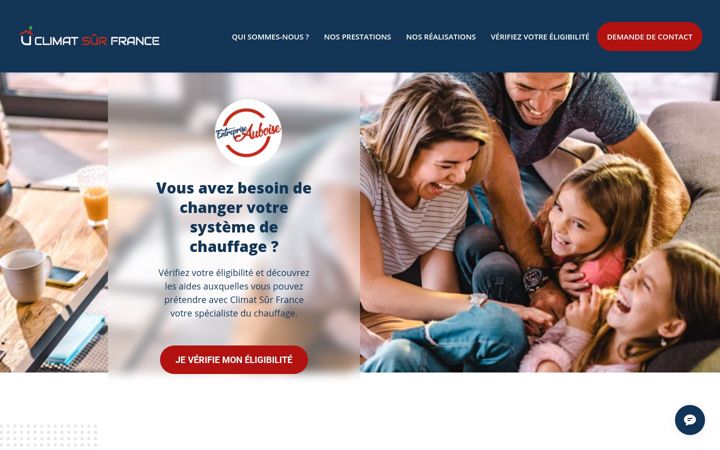 Screenshot van climatsurfrance.fr