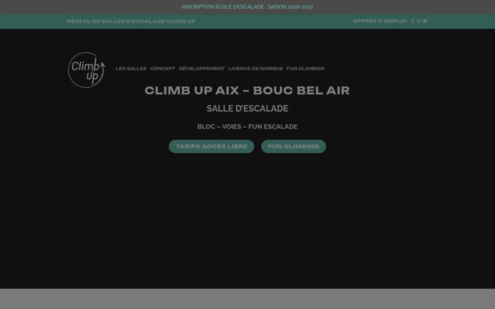 Screenshot of climb-up.fr