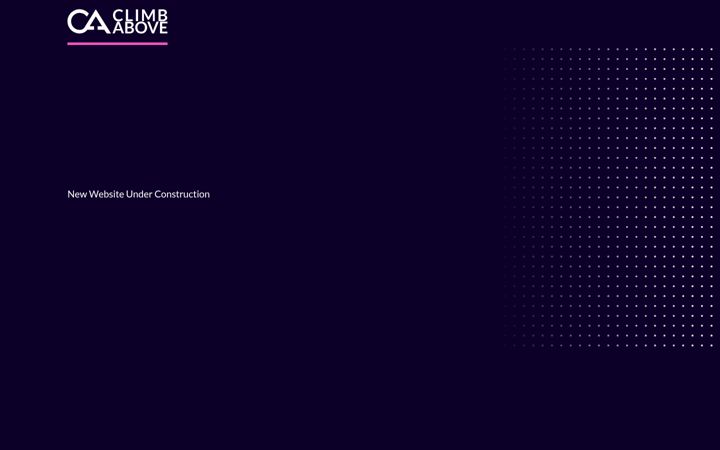 Screenshot of climbabove.co.uk