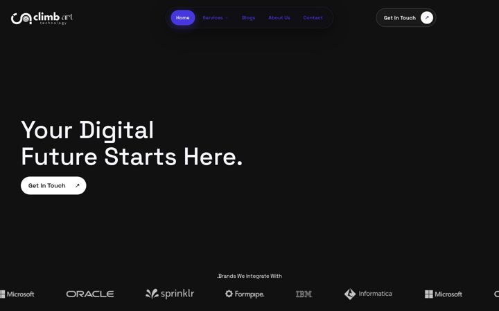 Screenshot of climbarttech.com