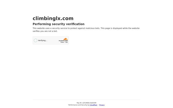 Screenshot of climbinglx.com