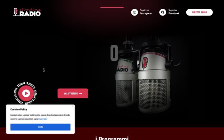 Ekrānuzņēmums no climbingradio.it