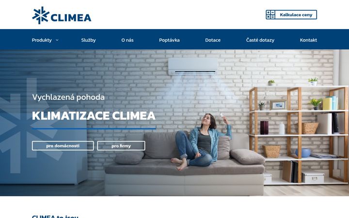 Skjámynd af climea.cz