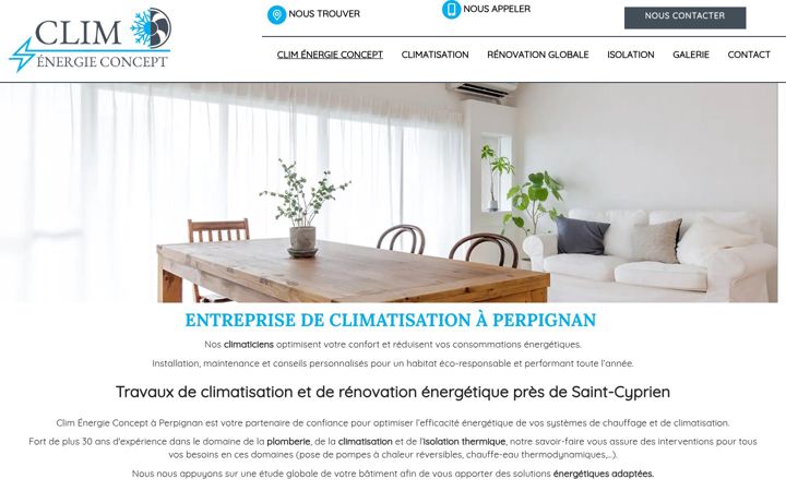 Képernyőkép: climenergieconcept.fr