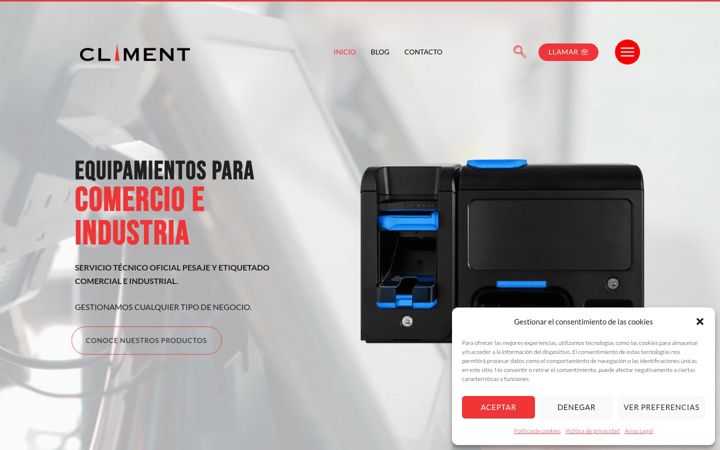Screenshot of climentsl.es
