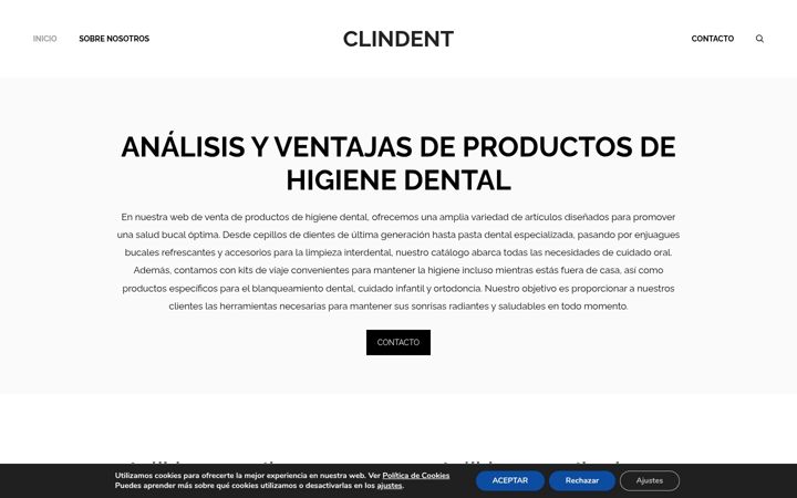 Screenshot of clindent.es