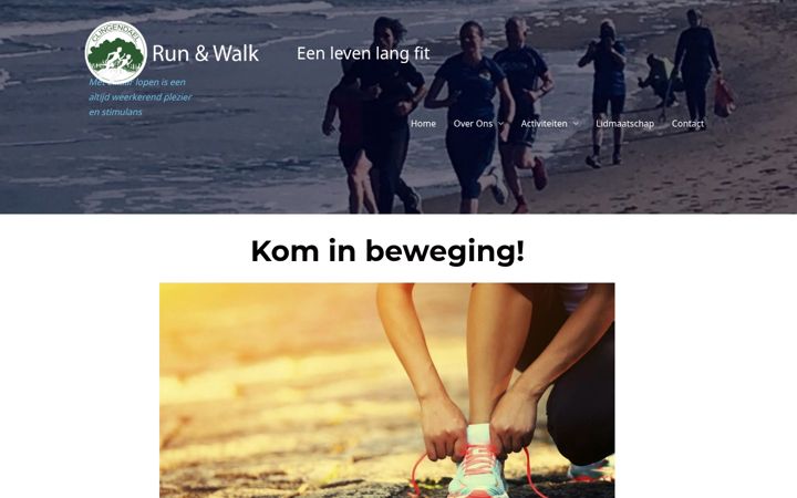 Snímek obrazovky clingendaelrunandwalk.nl