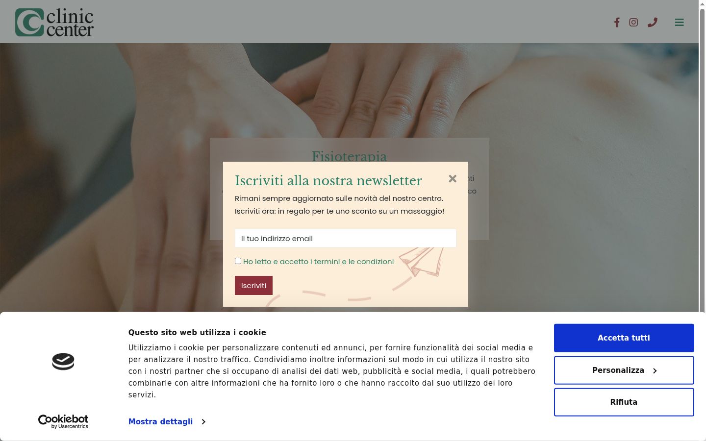 Ekraanipilt nõusolekubännerist, mida näidati enne mis tahes suhtlust