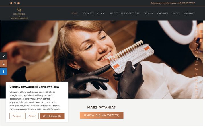 Екранна снимка на clinic-dental.waw.pl