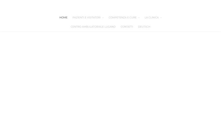 Screenshot of clinica-hildebrand.ch