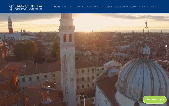 Screenshot of clinicabarchitta.it