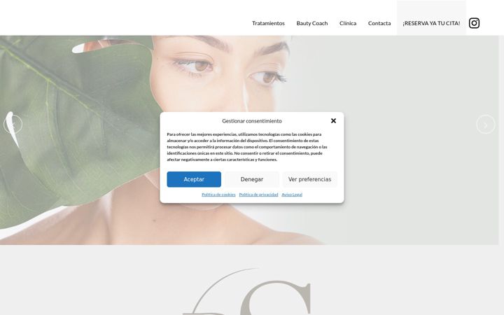 Screenshot of clinicabeatrizselles.com
