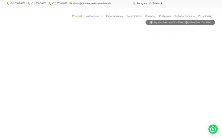 Screenshot van clinicabemestarpsimed.com.br