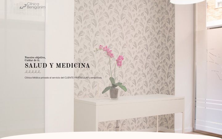 Screenshot of clinicabeniganim.es