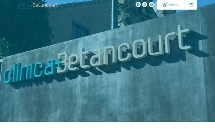 Ekrano kopija clinicabetancourt.es