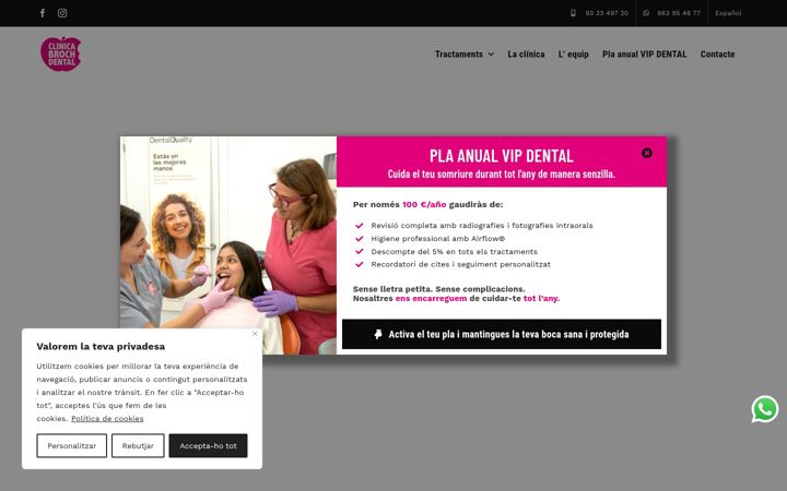 Screenshot of clinicabroch.com