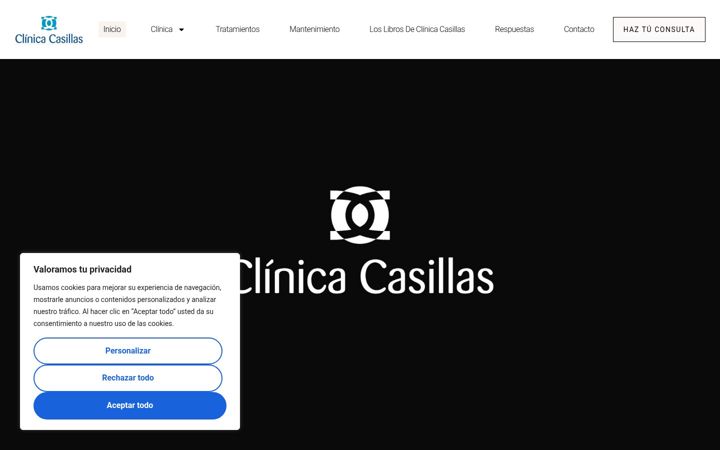 Ekrano kopija clinicacasillas.es