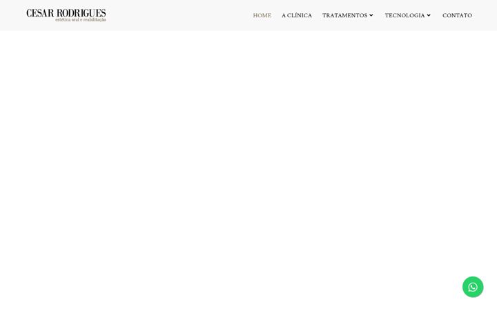 Screenshot of clinicacesarrodrigues.com.br