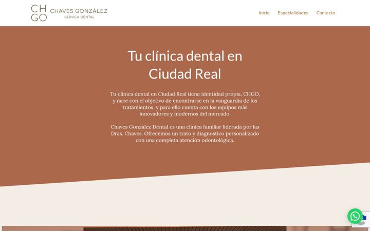 Screenshot of clinicachgo.es