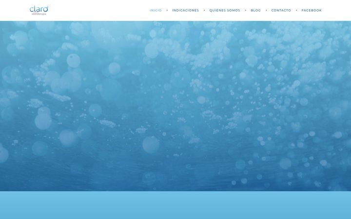 Screenshot of clinicaclaro.es