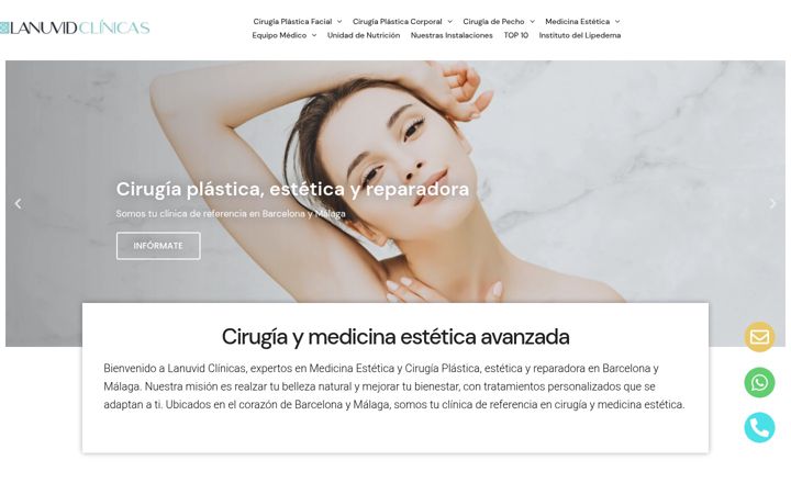 Screenshot of clinicadavidpriego.com