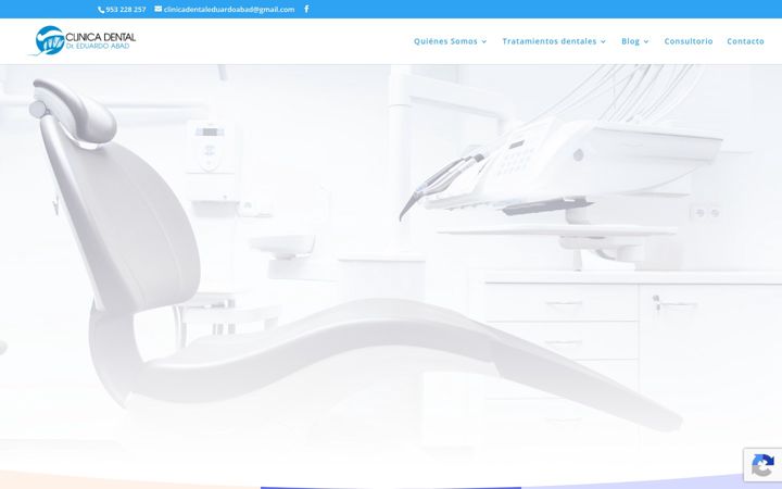 Screenshot of clinicadentalabad.es