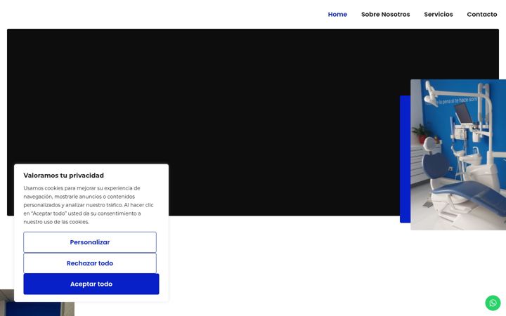 Screenshot of clinicadentalbioodonto.com