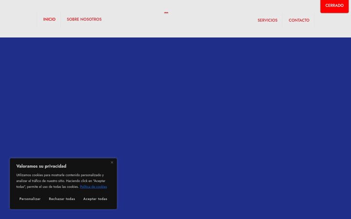 Screenshot of clinicadentaleplana.com