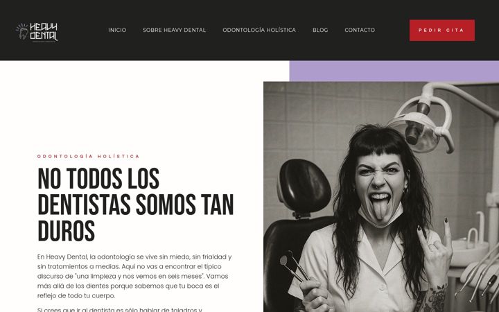 Screenshot van clinicadentalgil.com