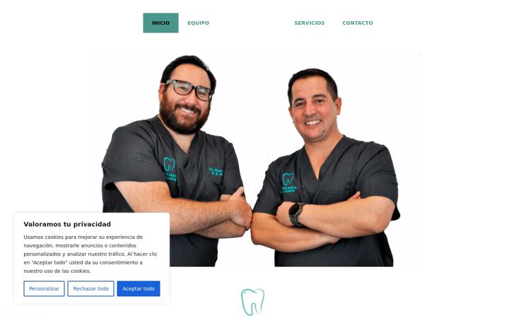 Screenshot of clinicadentalituarte.es