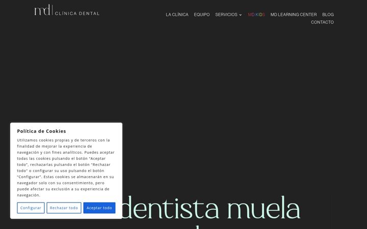 Screenshot di clinicadentalmd.net