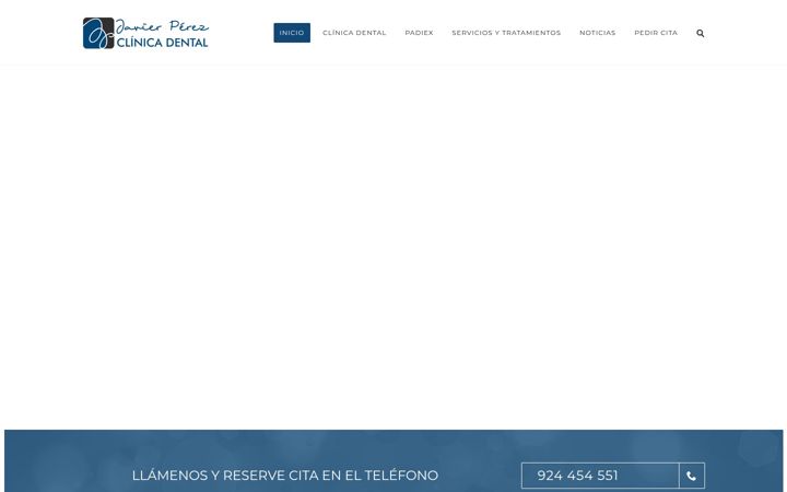Screenshot of clinicadentalmontijo.com