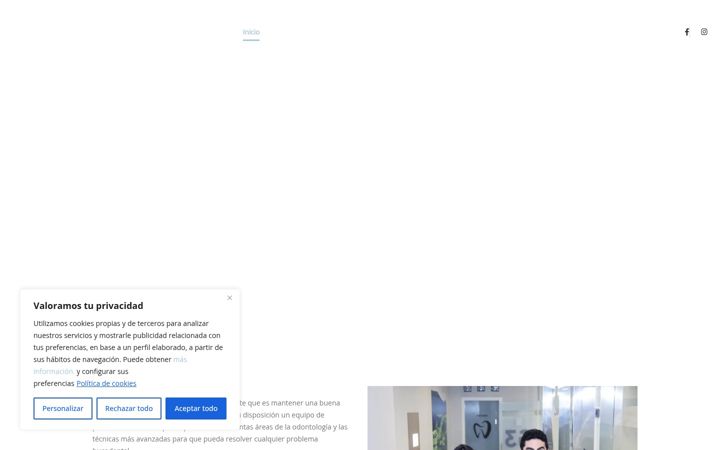 Képernyőkép: clinicadentalprieto.es