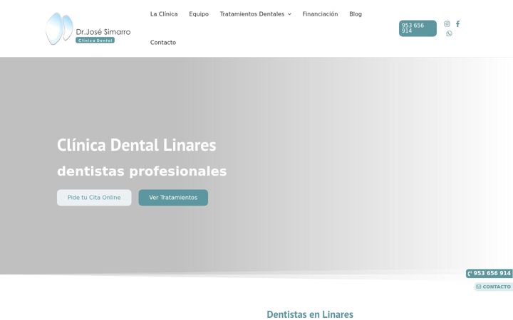 Screenshot of clinicadentalsimarro.es