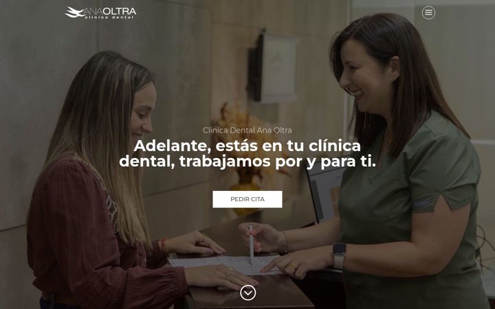 Screenshot of clinicadentalsueca.com
