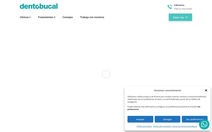 Screenshot of clinicadentobucal.es
