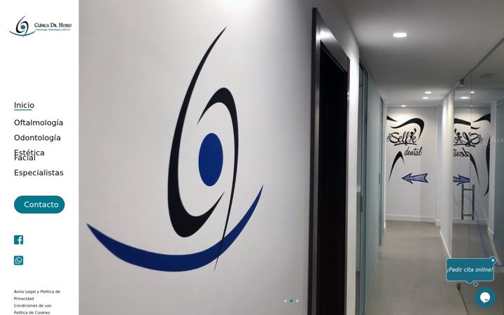 Screenshot of clinicadrhueso.com