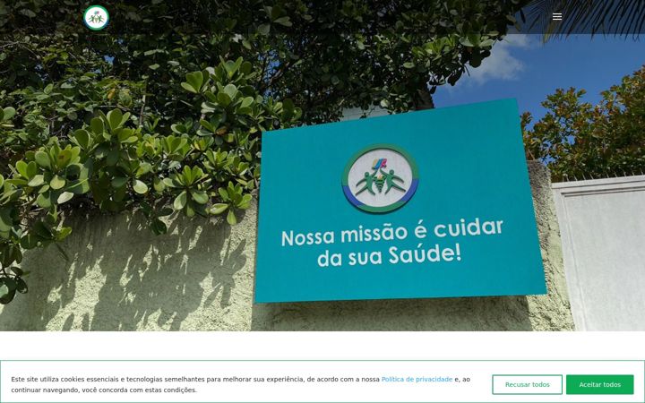 Screenshot di clinicaefsaudeintegrada.com.br