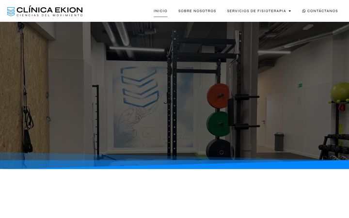 Screenshot of clinicaekion.com