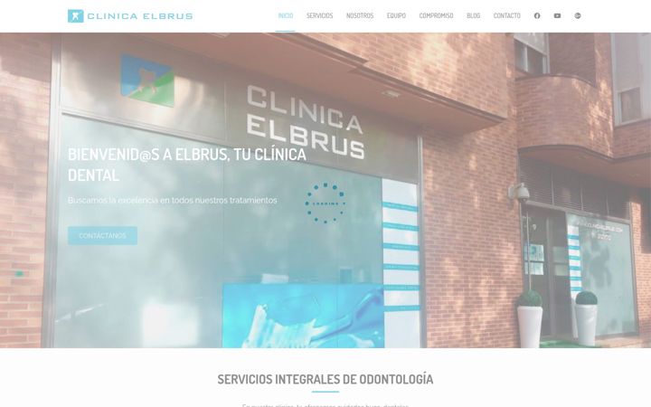 Screenshot of clinicaelbrus.com