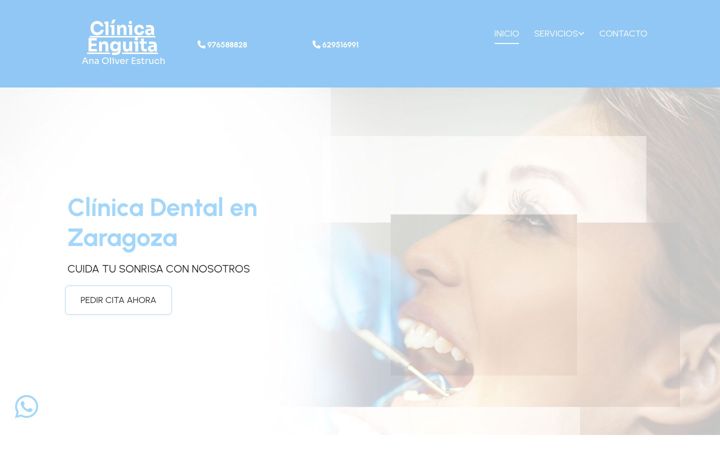 Screenshot of clinicaenguita.com