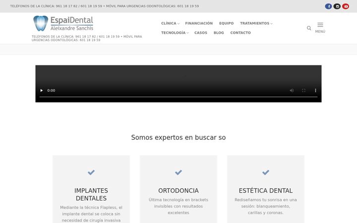 Screenshot of clinicaespaidental.com
