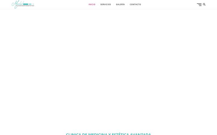 Screenshot of clinicaesteticamaribel.es