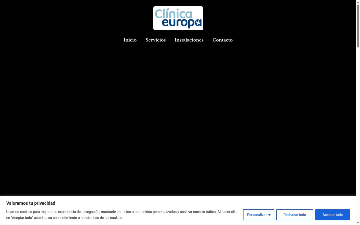 Screenshot tal-banner tal-kunsens muri qabel kwalunkwe interazzjoni