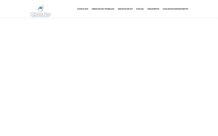 Screenshot di clinicafan.com.br