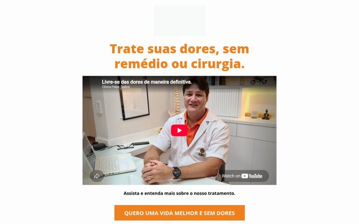 Screenshot di clinicafelipeseabra.com.br