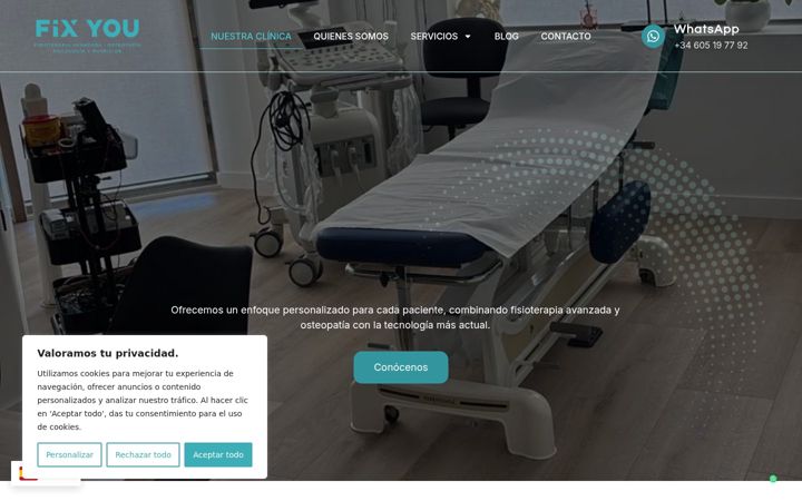 Screenshot of clinicafixyou.com