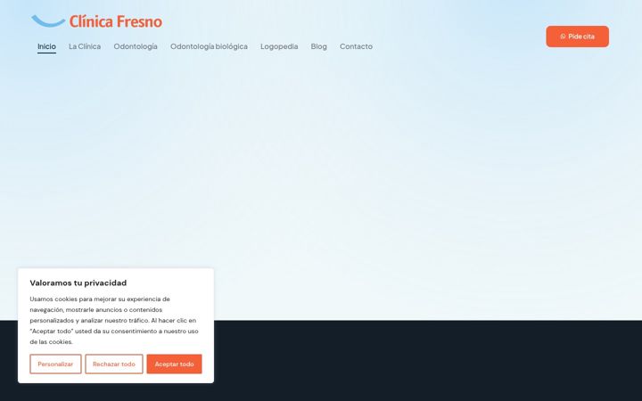 Screenshot of clinicafresno.com